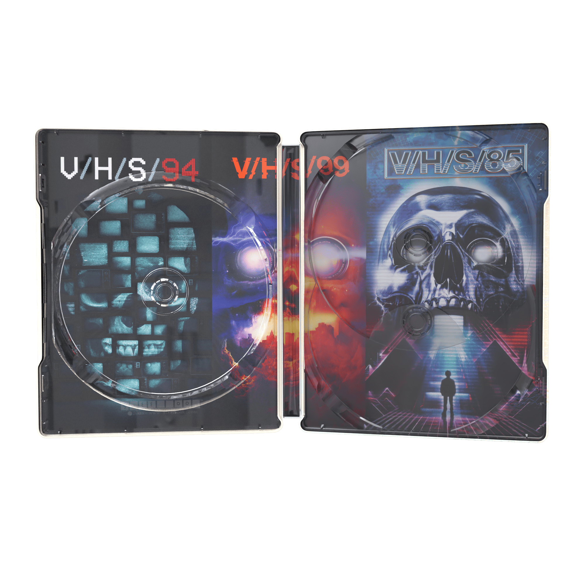 V/H/S Triple Feature (Blu-ray) (Steelbook), Shudder, Horror