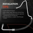 thumbnail image 6 of A-Premium A/C Suction Line Hose Compatible with Jeep Wrangler TJ 2003-2004 L4 2.4L L6 4.0L Low Pressure Compressor to Evaporator, 6 of 8
