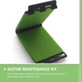 thumbnail image 1 of RENACLIPY 2pcs Guitar Polish And Oil Care Microfiber Green For Musicians Tone Preservation Tool, 1 of 8