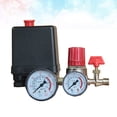 thumbnail image 3 of Miangastore Professional 4 Holes Durable Air Compressor Pump Pressure Control with Gauges Regulator, 3 of 8