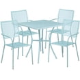 thumbnail image 5 of 28SQ White Patio Table Set, 5 of 5