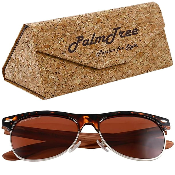 Gafas de Sol Polarizadas Grand Tour Polarized Brown Tortoise Polarizado+UV400 Policarbonato Madera de Cebra