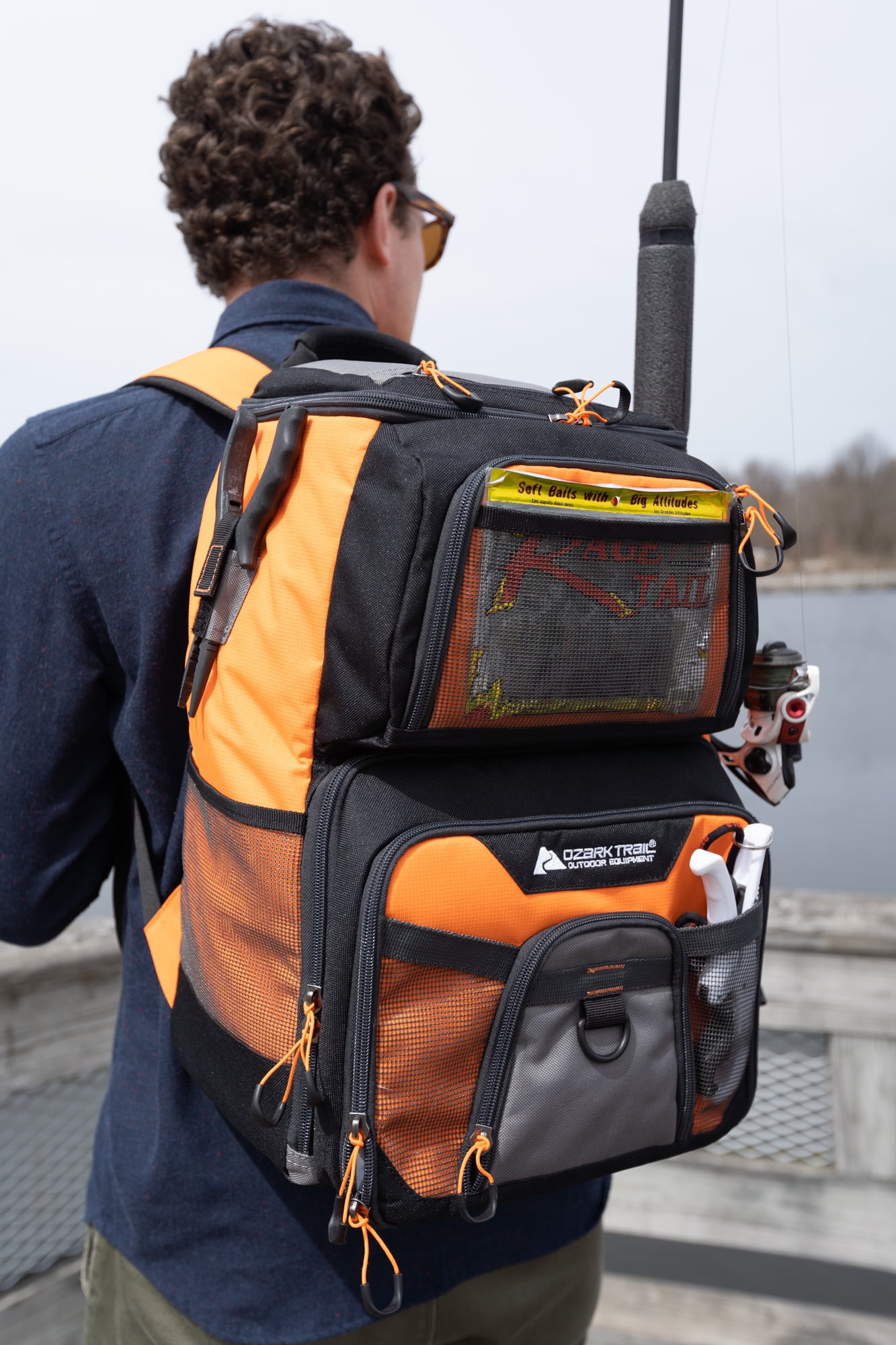 Ozark Trail Fishing Tackle Backpack atelieryuwa.ciao.jp
