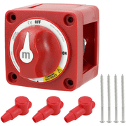 Baguer 300A Marine for Battery Disconnection Switch With Protective Sheath for Car Rv Boat