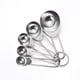 thumbnail image 2 of Juego de cucharas medidoras de acero inoxidable | Herramientas de cocina de 5 piezas para especias precisas Café Medidas de leche en polvo 0,75ml a 15ml | Asas grabadas duraderas aptas para, 2 of 9
