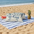 thumbnail image 5 of Outdoor Pillow Cover Blue Eucalyptus Leaves Set of 2 Waterproof Throw Pillowcases Plant Vintage Decorative Patio Furniture Pillows for Couch Garden Indoor & Outdoor Use, 5 of 9