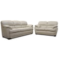 thumbnail image 1 of Sala de Piel Genuina Sofá y Love Seat ConfortoPiel  Florencia Marfil, 1 of 8