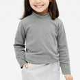 thumbnail image 2 of Zshosam Toddler Girl Tshirt Girls Raglan Length Sleeve T Shirts Fashion Fall Crew Neck Cute Tops Color Block Long Sleeve Size 1T 2T,(Grey 1-2 Years), 2 of 4