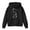 00-Black164, variant on Oiyii Little Girls Cat Dog Paw Line Graphic Hoodie Long Sleeve Printed Casual Hooded Sweatshirt Daily Play Pullover Top,Red