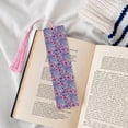 thumbnail image 4 of Kdxio Cute Nautical Print Metal Tassel Bookmarks,Perfect Gift for Art Lovers and Bookworms Metal Bookmarks for Women, 4 of 8