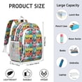 thumbnail image 6 of Boston Terrier Backpack for School,Cute School Bag,Schoolbag with Adjustable Shoulder Straps & Padded Back,15"x11.42"x5.5", 6 of 6