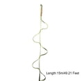 thumbnail image 3 of Sonducket Cuerda de escalada de 15m, productos profesionales de nailon, peso ligero, costura de precisión, ayuda de escalada avanzada de buena firmeza Escalada Verde 15m Sonducket OD019837-01, 3 of 6