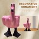 thumbnail image 4 of Adorno Pato Mesa Pequeño Resina Dedo Regalo Escritorio Creativo, 4 of 9