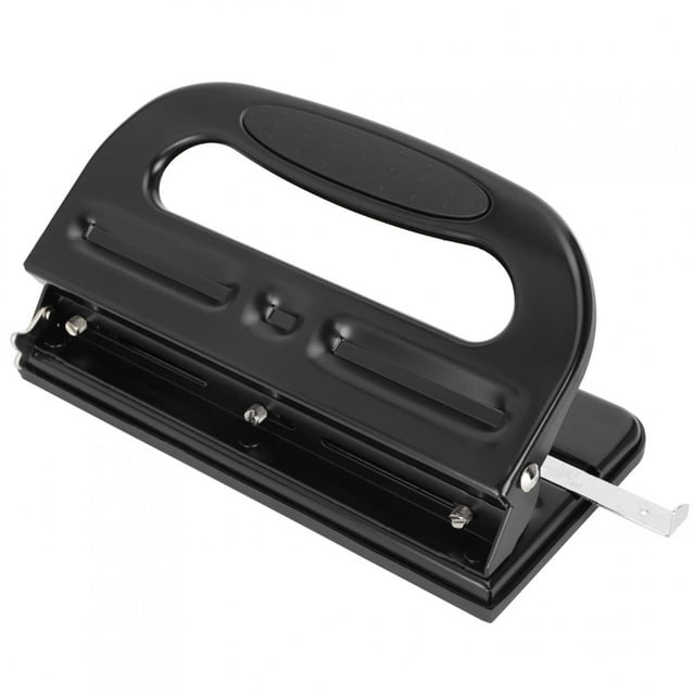 Punching Machine, 3 Hole Hole Punch, Manual Adjustable Storage For Home Arrange Office