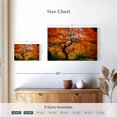 thumbnail image 4 of Elephant Stock Autumn Japanese Maple Tree Wall Art - Horizontal Canvas Wall Art - Living Room Wall Decor - Floral And Botanical Canvas - Orange And Brown Decor - 12" x 8", 4 of 8