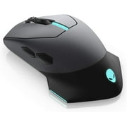 Alienware Wired/Wireless Gaming Mouse AW610M: 16000 DPI Optical Sensor - 350 Hour Rechargeable Battery Life - 7 Buttons - 3-ZONE Alienfx RGB Lighting