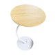 thumbnail image 1 of Mesa auxiliar, mesita de noche, escritorio, mesita de noche, mueble decorativo, escritorio para bebidas, mesa auxiliar de café para espacios pequeños, Color de la madera, 1 of 8