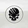 thumbnail image 1 of A-047 Demon Claw Skull Head Car Sticker, 1 of 5