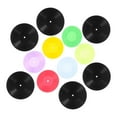 thumbnail image 5 of Ostracsh 12pcs Mini Vinyl Record Models, Decorative Tiny Records for Dollhouse Layout, Simulated Ornaments for Mini Houses and Desktop Decor, 5 of 7