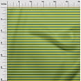thumbnail image 2 of oneOone Tissu Polyester Imprimé à Rayures Horizontales par la Cour 56 Pouces de Large, 2 of 4