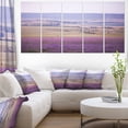 thumbnail image 1 of Calm Sunset over Lavande Field - Impression sur Toile Florale, 1 of 3