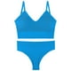 thumbnail image 1 of Ropa interior de color sólido para mujer, bragas, conjuntos de bragas de yoga cómodos, traje a juego para mujer, 1 of 2