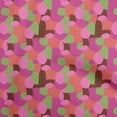 thumbnail image 1 of oneOone Cotton Poplin Twill Pink Fabric Abstract Diy Clothing Quilting Fabric Print Fabric By Yard 56 Inch Wide, 1 of 4
