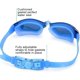 thumbnail image 4 of Buceo antivaho protección UV sin fugas longitud ajustable para adultos, jóvenes, niños (azul) JFHHH pequeña, 4 of 5