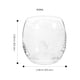 thumbnail image 2 of 2 vasos de vidrio transparente con estampado de mapas para bebidas, 2 of 7