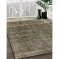 thumbnail image 2 of Ahgly Company Indoor Round Mid-Century Modern Coffee Brown Oriental Area Rugs, 6' Round, 2 of 6