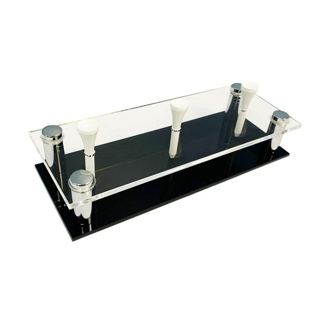 Soporte para Exhibición de Pelotas de Golf, Elegante Soporte de Mesa con Base Negra, Vitrina, Soporte para Pelotas Deportivas para La Presentación de