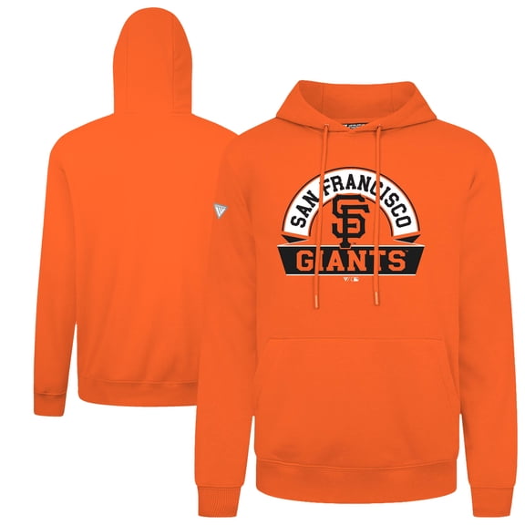 Men's Levelwear  Orange San Francisco Giants Podium Banner Arch Hoodie