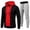 Sky Blue_006, variant on Urbanix Men Track Suits 2 Piece Set Casual Loose Fit Drawstring Hoodies Pullover with Pockets & Trendy Cozy Breathable Lounge Pants Dark Blue M