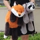 thumbnail image 2 of Crouching Sloth Plush Toy Fox Small Raccoon Crocodile Doll Pillow Kids Birthday Christmas Gift Stitch Kawaii Stuffed Animal, 2 of 5