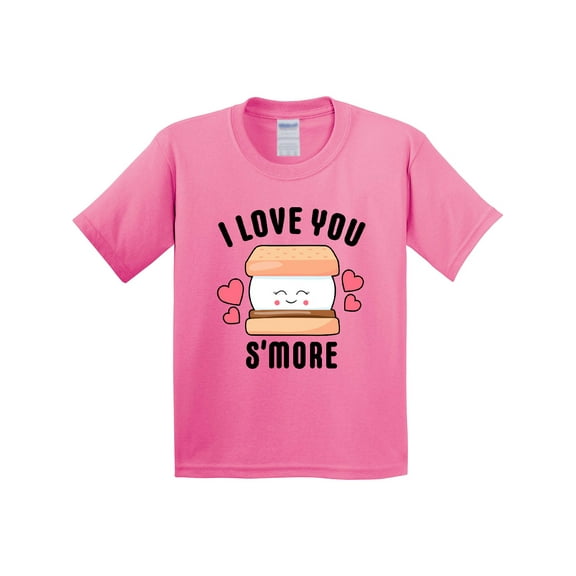 Inktastic I Love You Smore with Cute Food Valentine Youth T-Shirt