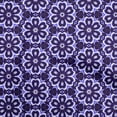 thumbnail image 1 of oneOone Viscose Chiffon Dark Purple Fabric Florals Craft Projects Decor Fabric Printed By The Yard 42 Inch Wide, 1 of 6