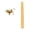 Gold, variant on YAHHU Pen Fishing Rod High Strength Lightweight Pocket Fishing Rod with Reel Combo 8.27 inches / 21cm Gold