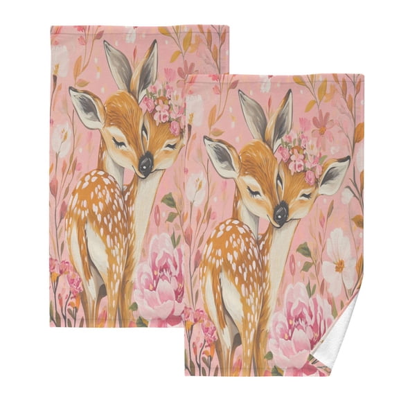 BZSMCE Face Towel Hand Towel Bath Towel Cotton Bath Towel Sets Hand Bath Towels Fashion Floral Whispers Pattern