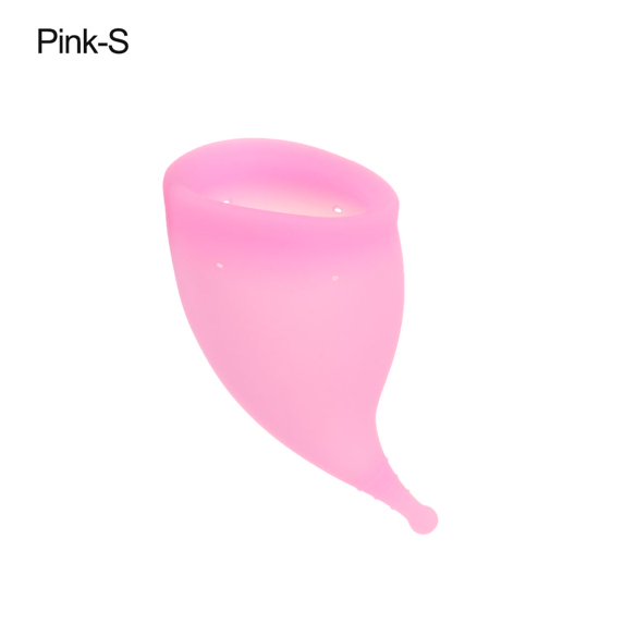 Hot Hygiene Product Pads Reusable Female Menstrual Cup Menstrual Medical Silicone Cup Lady Cups PINK S