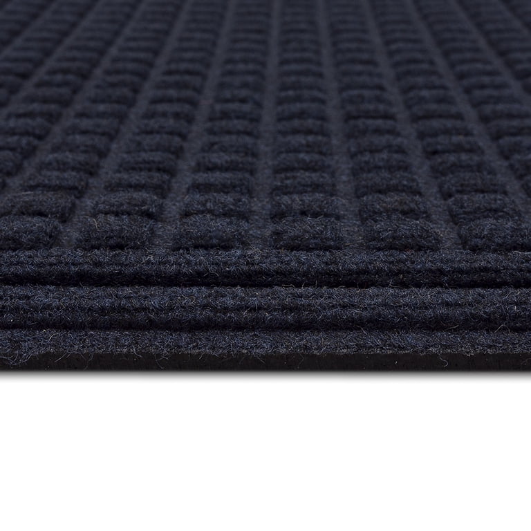 Mohawk Home Waffle Grid Impression Low Pile Non-Slip Indoor