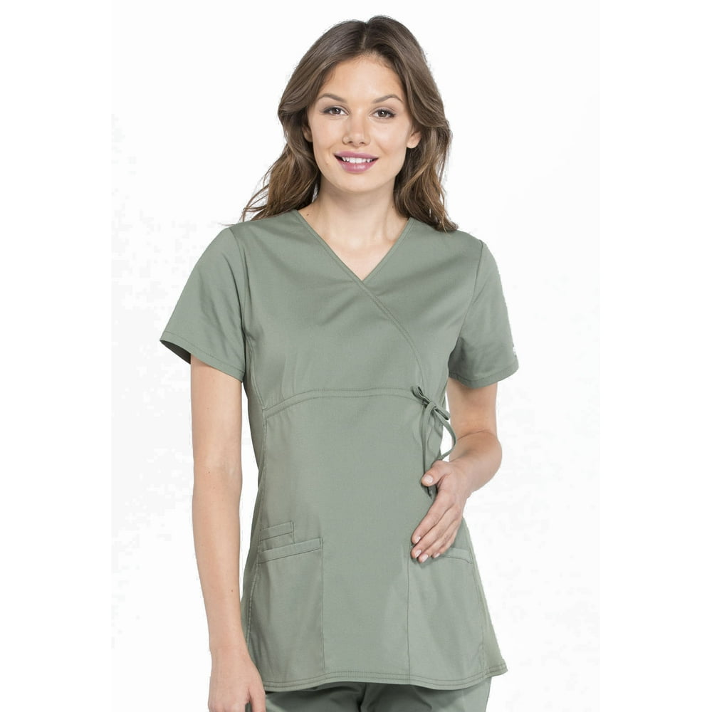 Cherokee Cherokee Workwear Professionals Maternity Scrubs Top for
