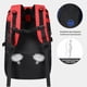 thumbnail image 1 of Bolsa para raquetas de bádminton de gran capacidad de 25 l con capacidad para 3 raquetas con bolsillo para botella de agua Likrtyny Para Estrenar, 1 of 8