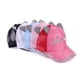 thumbnail image 3 of Cara de dibujos animados 5 paneles niños pequeños gorra de béisbol Bling Primavera Verano bebé niña sombrero para el sol malla 3D gorras Snapbacks bordadas personalizadas, 3 of 4