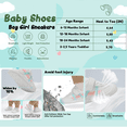 thumbnail image 7 of JOINFREE Baby Boys Girls Walk Shoes Infant Barefoot Sneakers First Walking Shoes, 7 of 7