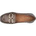 thumbnail image 5 of Easy Spirit Womens Avienta Embellished Flat Loafers Brown 5 Medium (B,M), 5 of 6