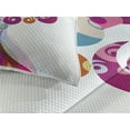 thumbnail image 3 of Ambesonne Modern Art Quilted Coverlet 3 Pcs, Colorful Warm Shades, Queen Size, Multicolor, 3 of 4