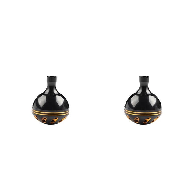 Soidarity Perilla de mango de carrete de pesca, aparejos de pesca, rueda giratoria, accesorio de husillo de modificación DIY, aprendiz profesional Medio 2piezas Soidarity CBP344264