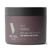Bevel Hair 2 in 1 Pomade, for Waves and Beards, 1.7 oz