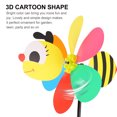 thumbnail image 4 of Shisuyan 5pcs Three-dimensional Cartoon Animal Windmill Plastic Animal Windmill for Kids, 4 of 8