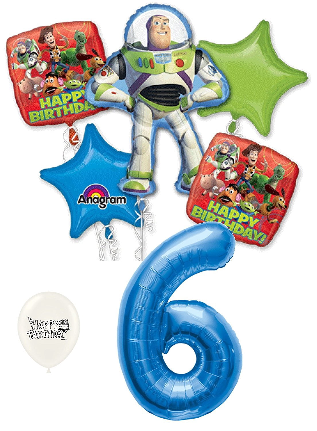 6th Birthday Toy Story Buzz Lightyear And Friends Party